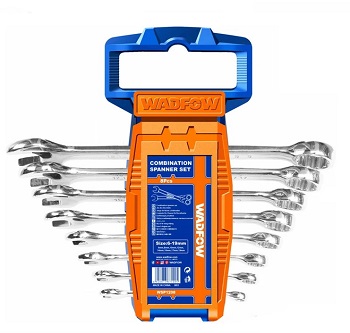 آچار یکسر تخت و یکسر رینگی وادفو مدل WSP1208 مجموعه 8 عددی